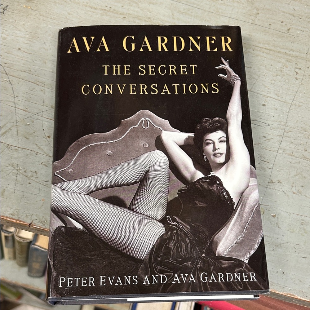Ava Gardner: The Secret Conversations - Black Hardcover Book